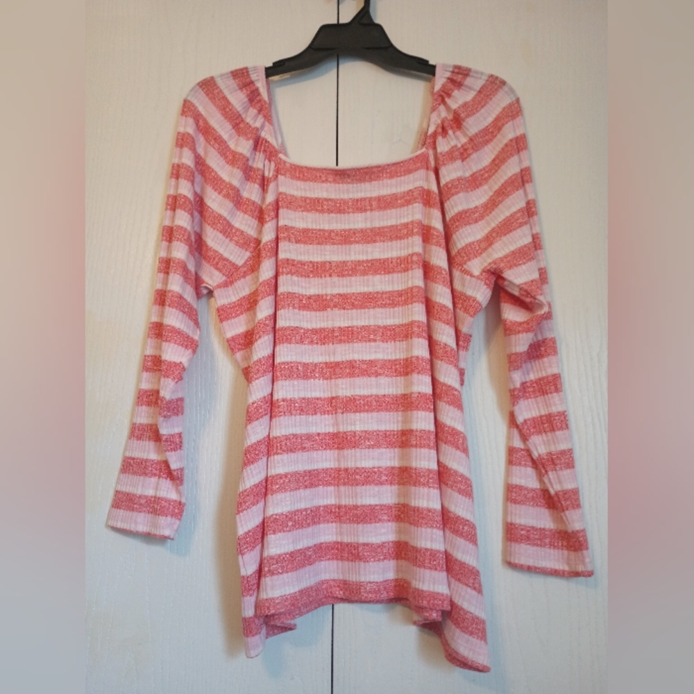 Lane Bryant Women's Plus Size 22/24 Long Sleeve Knit Top